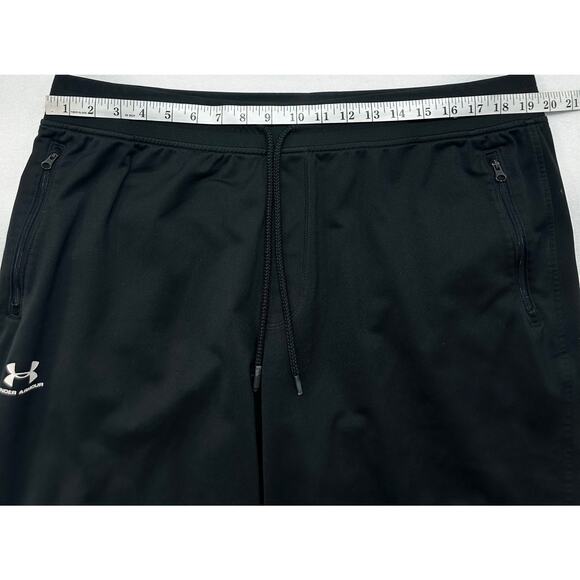 Men’s Under Armour Black ColdGear Joggers Size XXL Loose Fit Athletic Sweatpants - Picture 5 of 8
